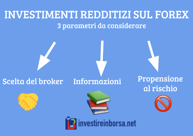 Investimenti redditizi sul forex: consigli prima di iniziare