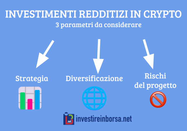 3 parametri da considerare per investimenti redditizi in crypto